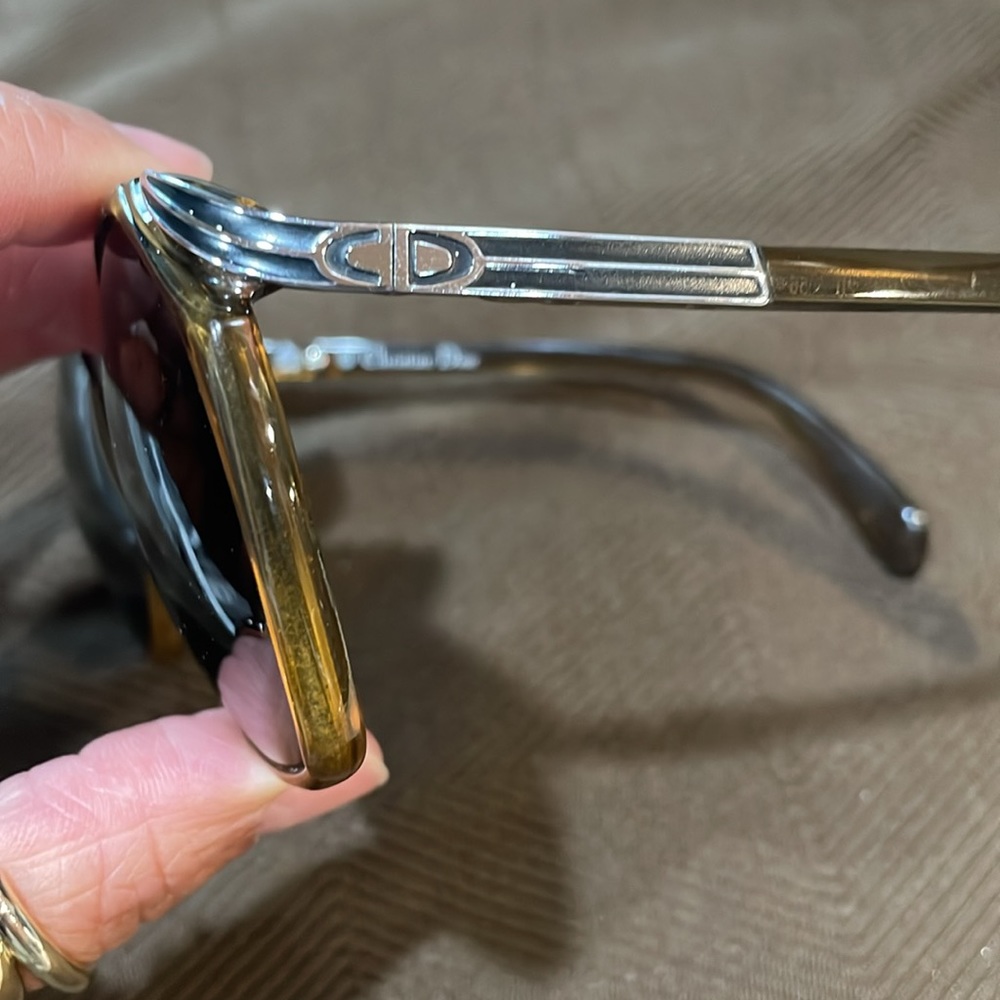 Christian Dior vintage glasses frame 80’s 70’s 56 11 - Picture 6 of 11
